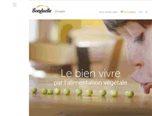 Tablet Screenshot of bonduelle.com